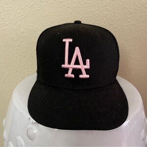 Los Angeles Dodgers New‎ Era 1959 MLB All-Star Game Patch Pink Sz 7-5/8" READ